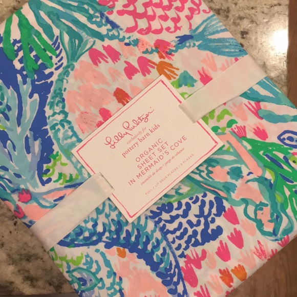 Lilly Pulitzer Pottery Barn Kids SheetSet隆‍♀️ - Picture 1 of 4